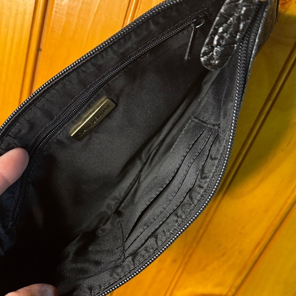 Giani Bernini Black Croc-Embossed Clutch - Picture 4 of 4